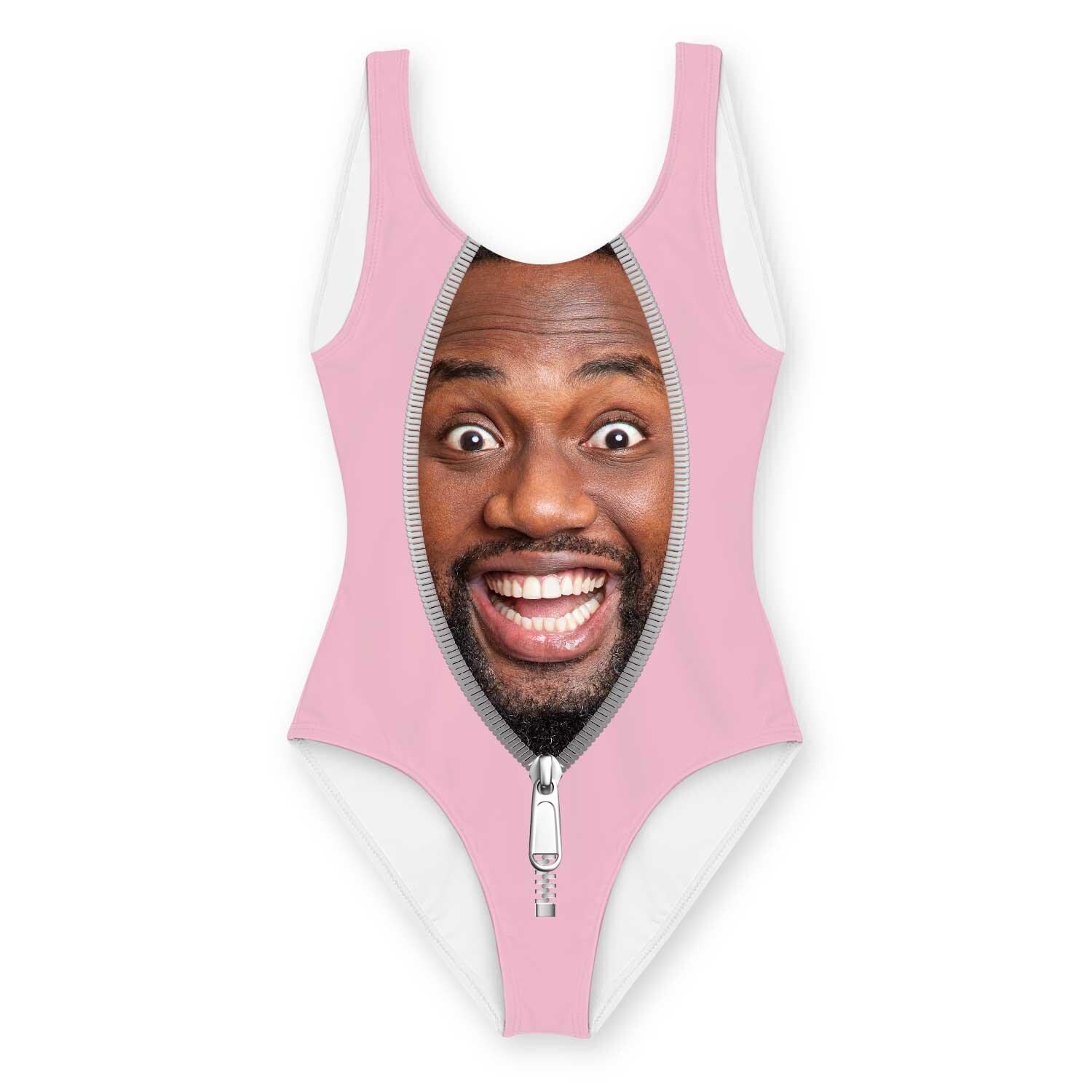 Zip Up Personalised Swimsuit