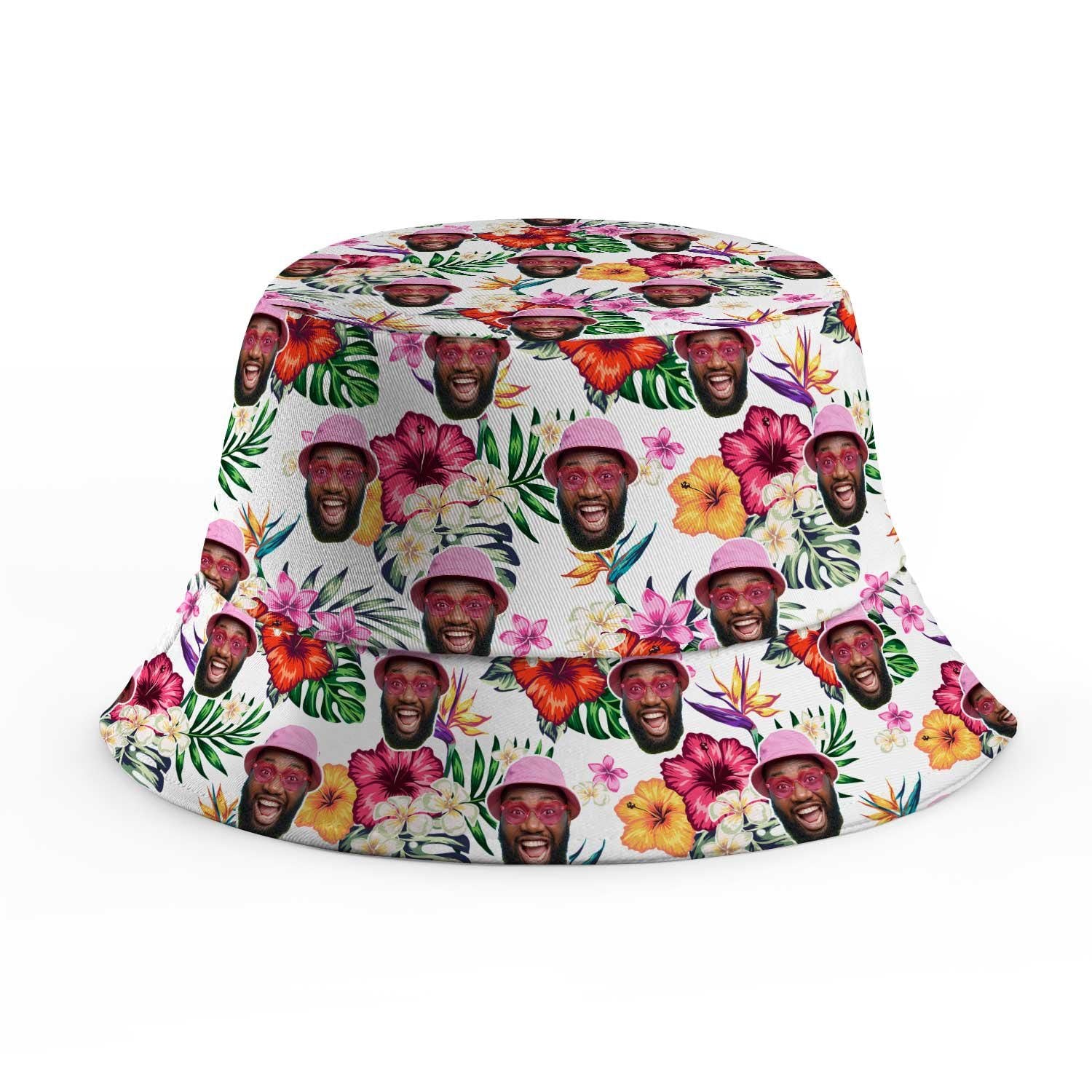 Tropical Hawaiian Custom Bucket Hat