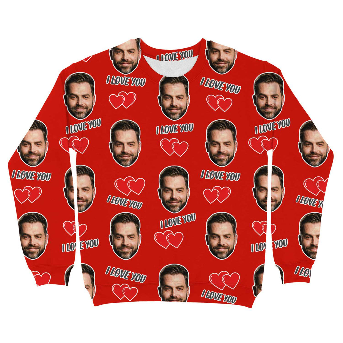 I Love You Personalised Sweatshirt