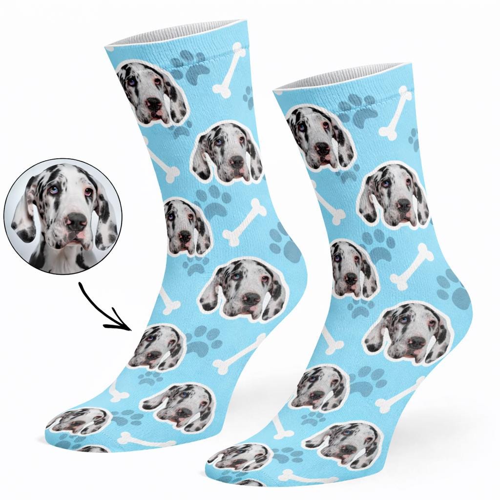 Your Dog Personalised Socks