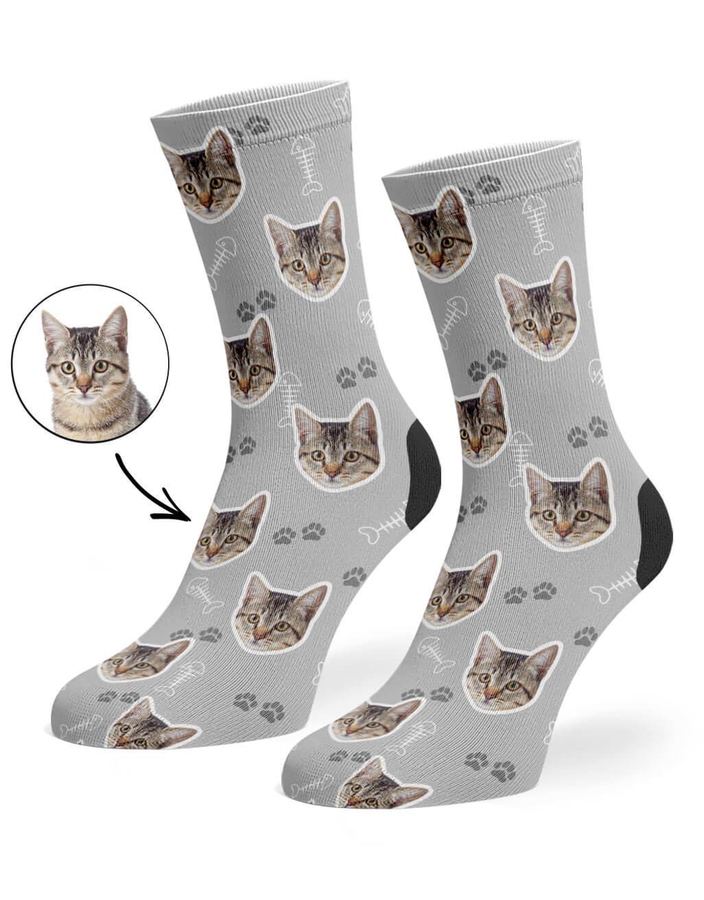 Your Cat Personalised Socks