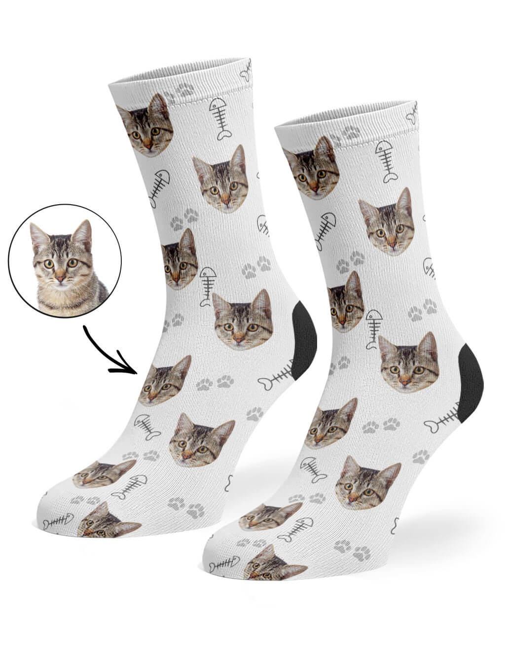 Your Cat Personalised Socks