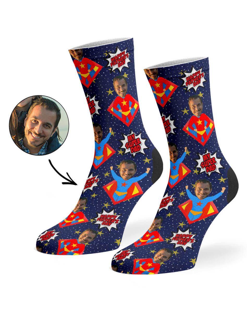 My Super Dad Socks