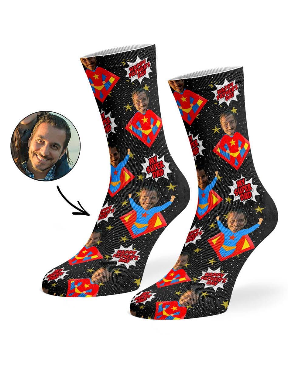 My Super Dad Socks