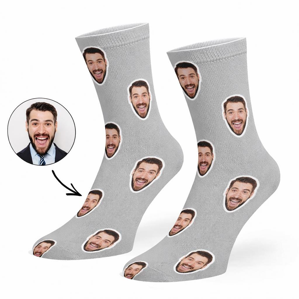Personalised Face Socks
