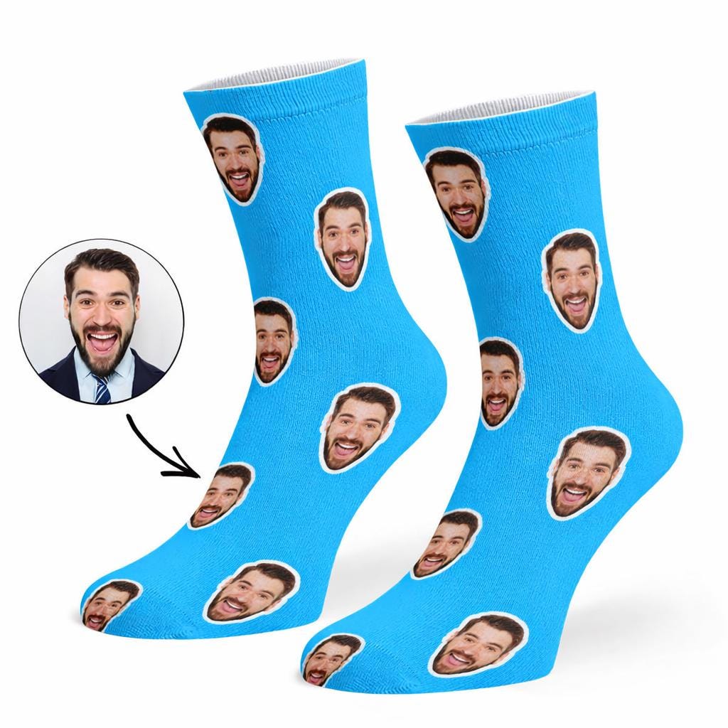 Personalised Face Socks