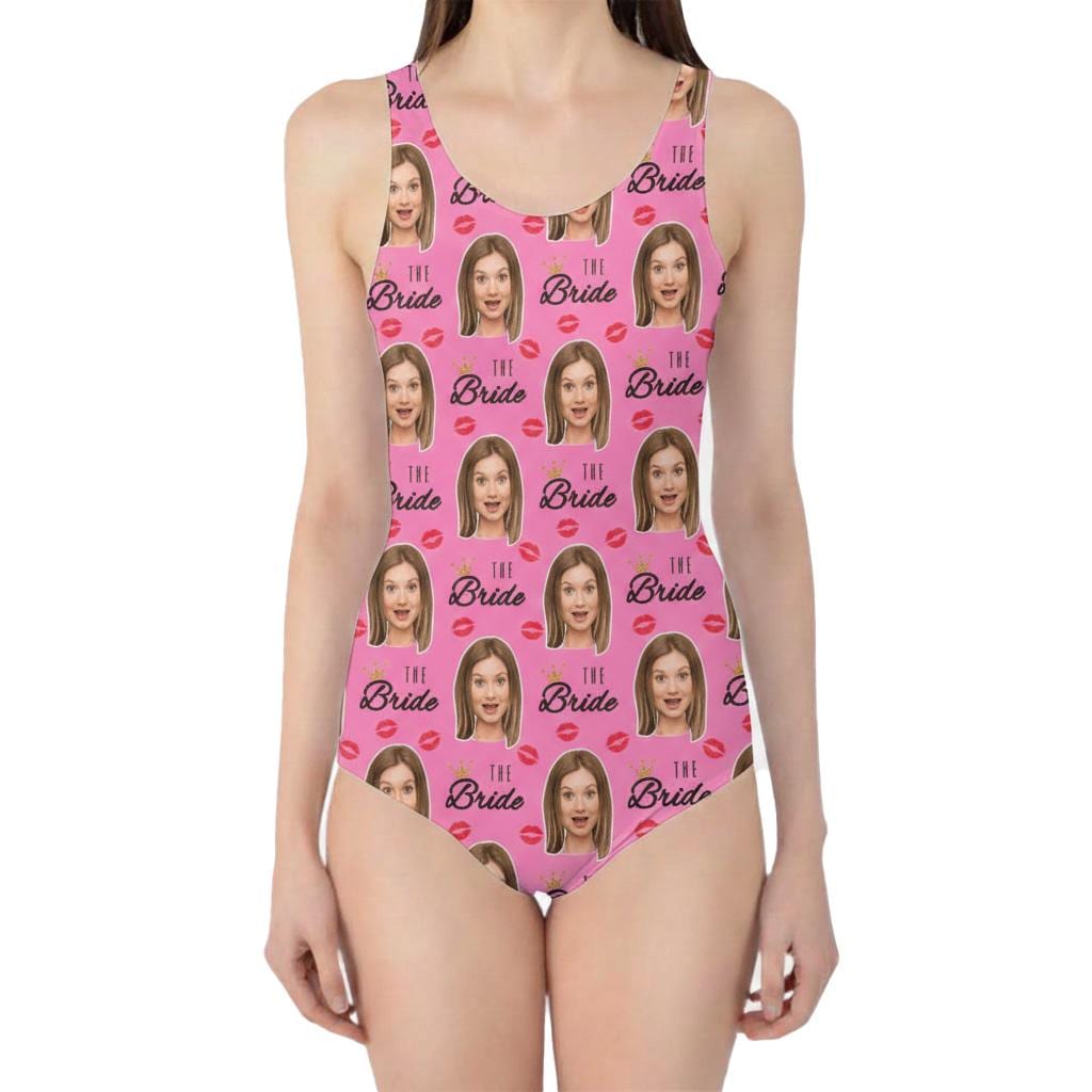The Bride Personalised Hen Do Swimsuit