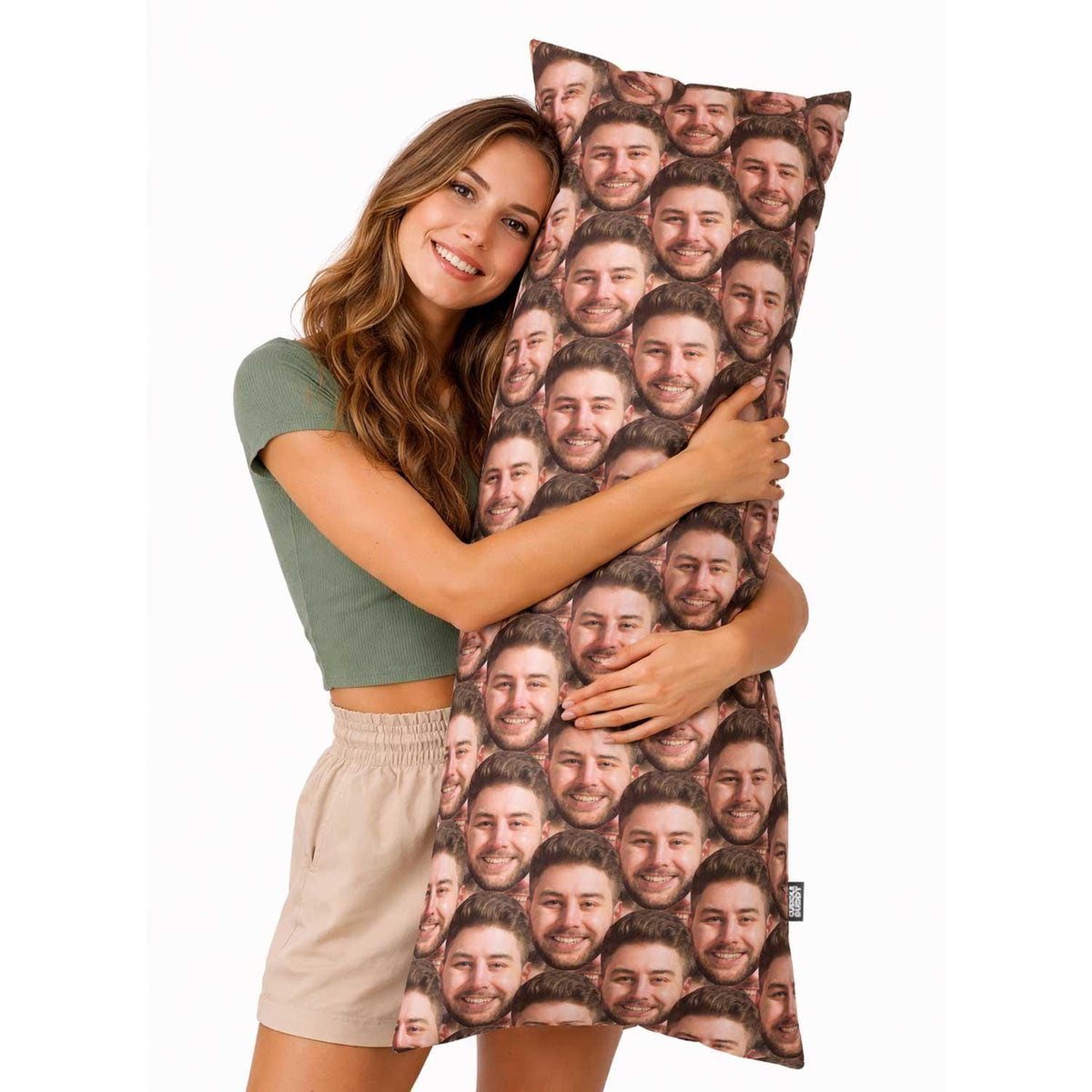 Face Mash Custom Body Pillow