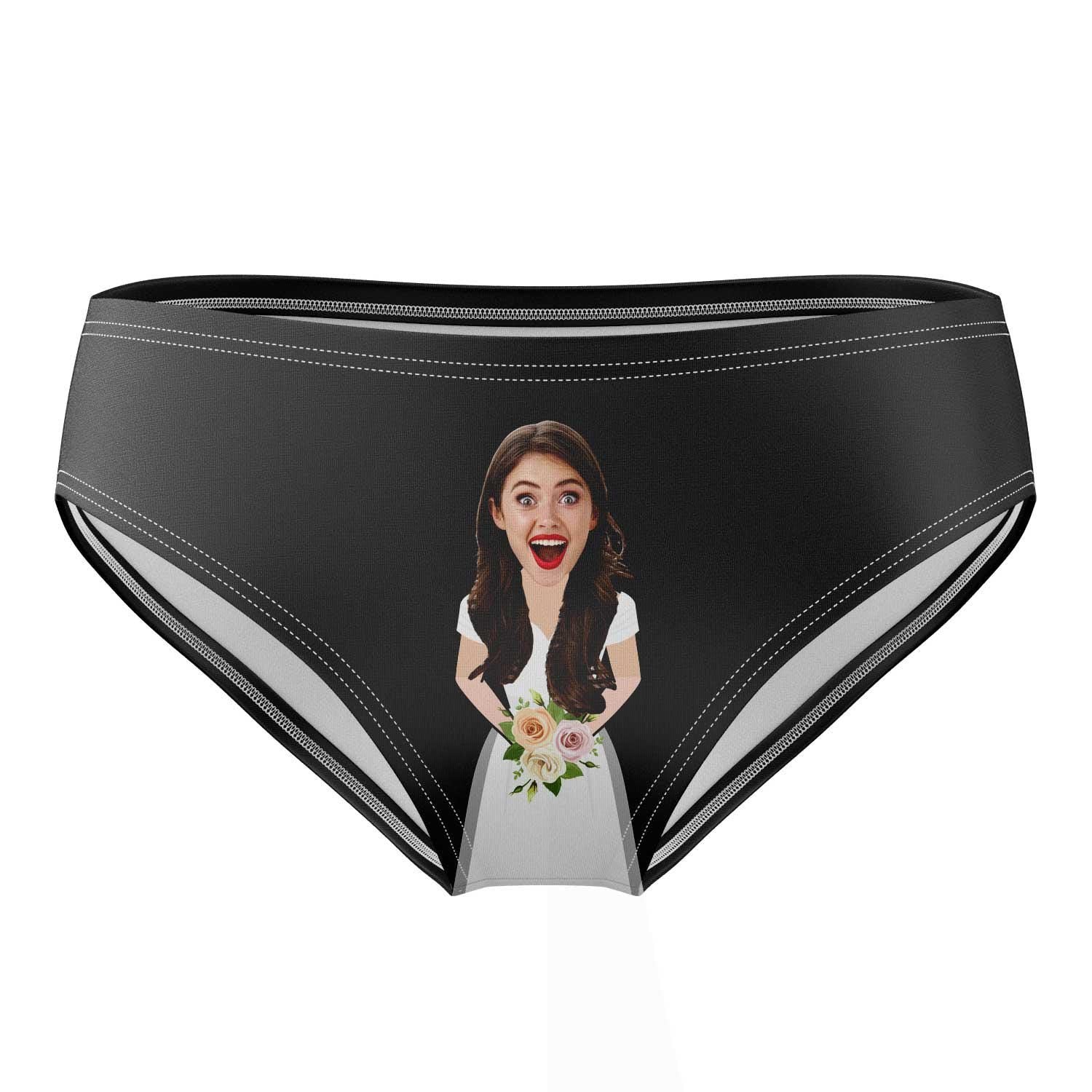I Love My Future Wife Personalised Face Swim Trunks