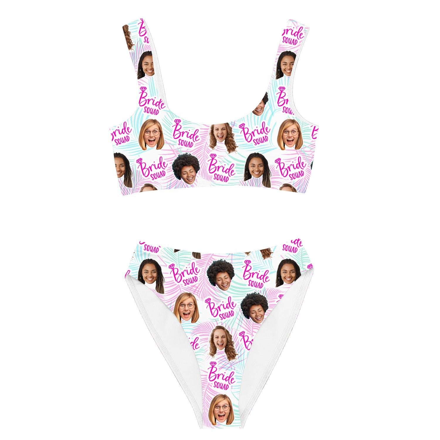 Bride Squad Custom Made Bikini Set