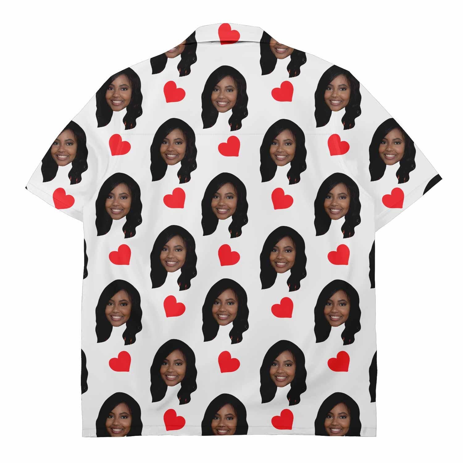 Hearts Custom Face Shirt