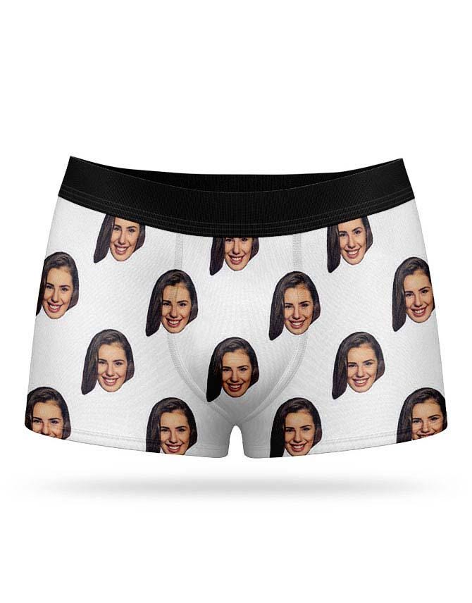 Custom Printed Face Boxers