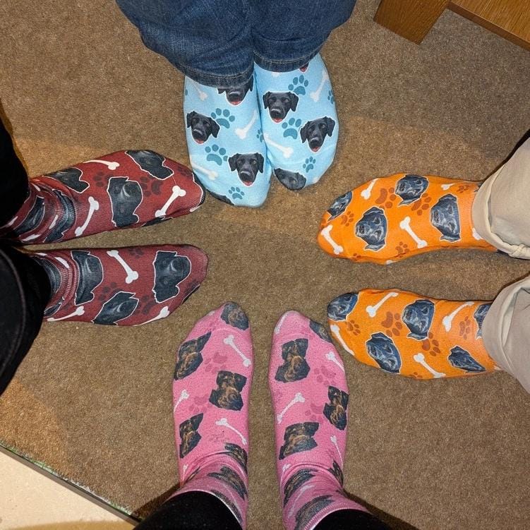 Your Dog Personalised Socks