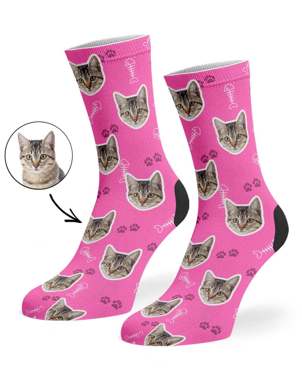 Your Cat Personalised Socks