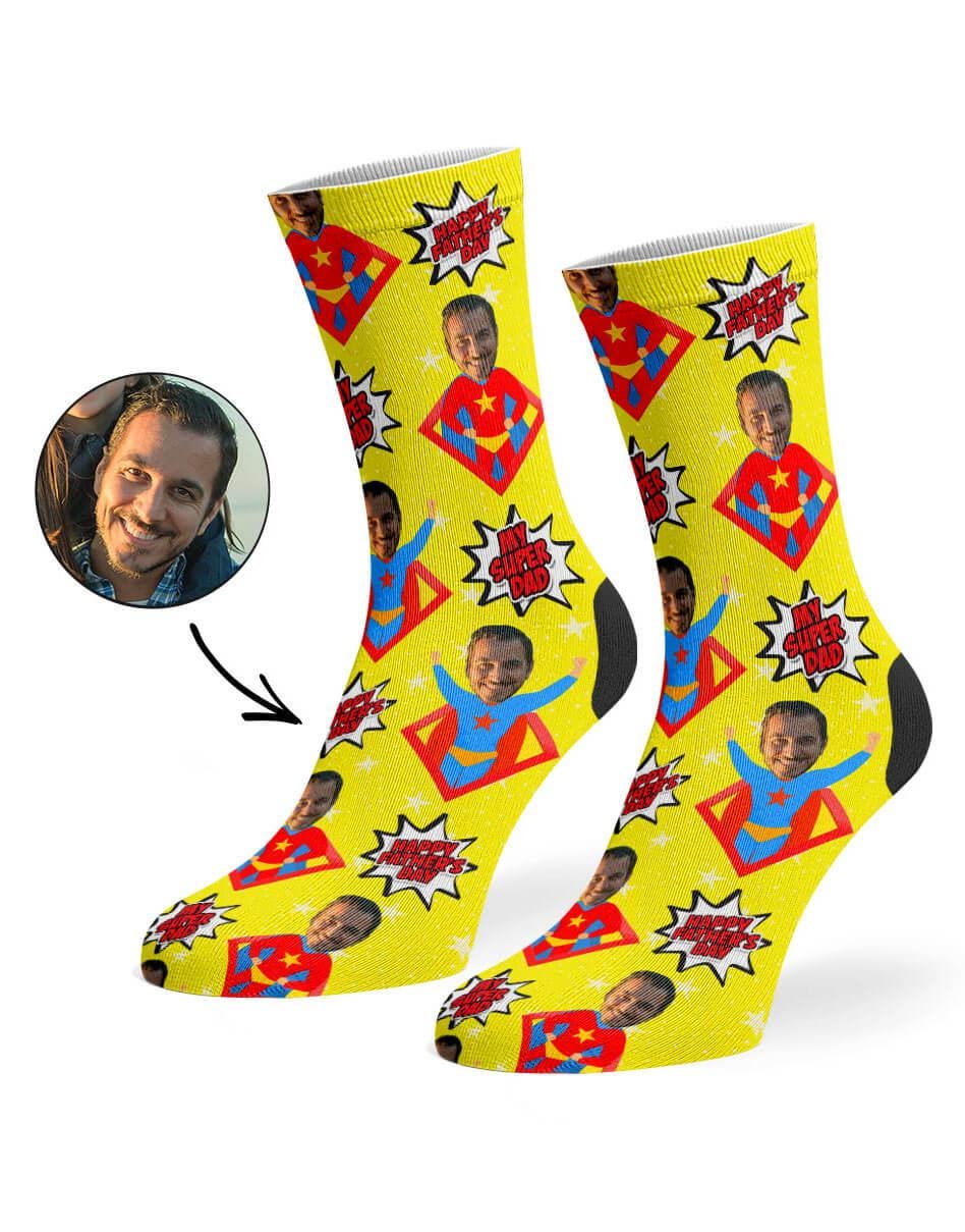 My Super Dad Socks