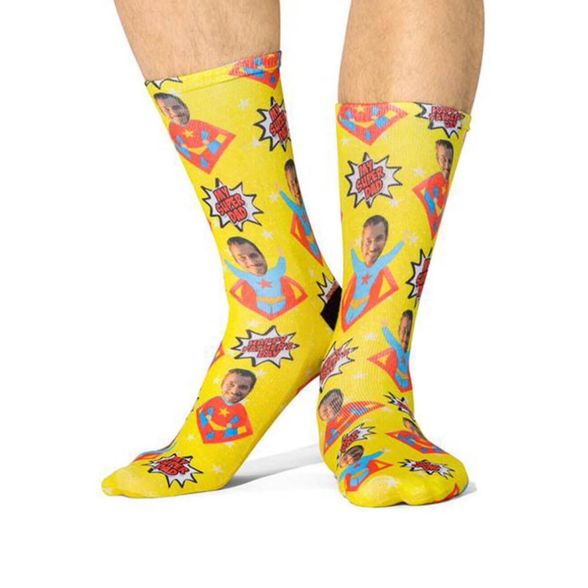 My Super Dad Socks