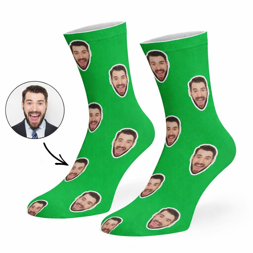 Personalised Face Socks