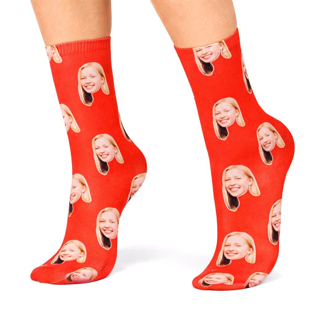 Personalised Face Socks