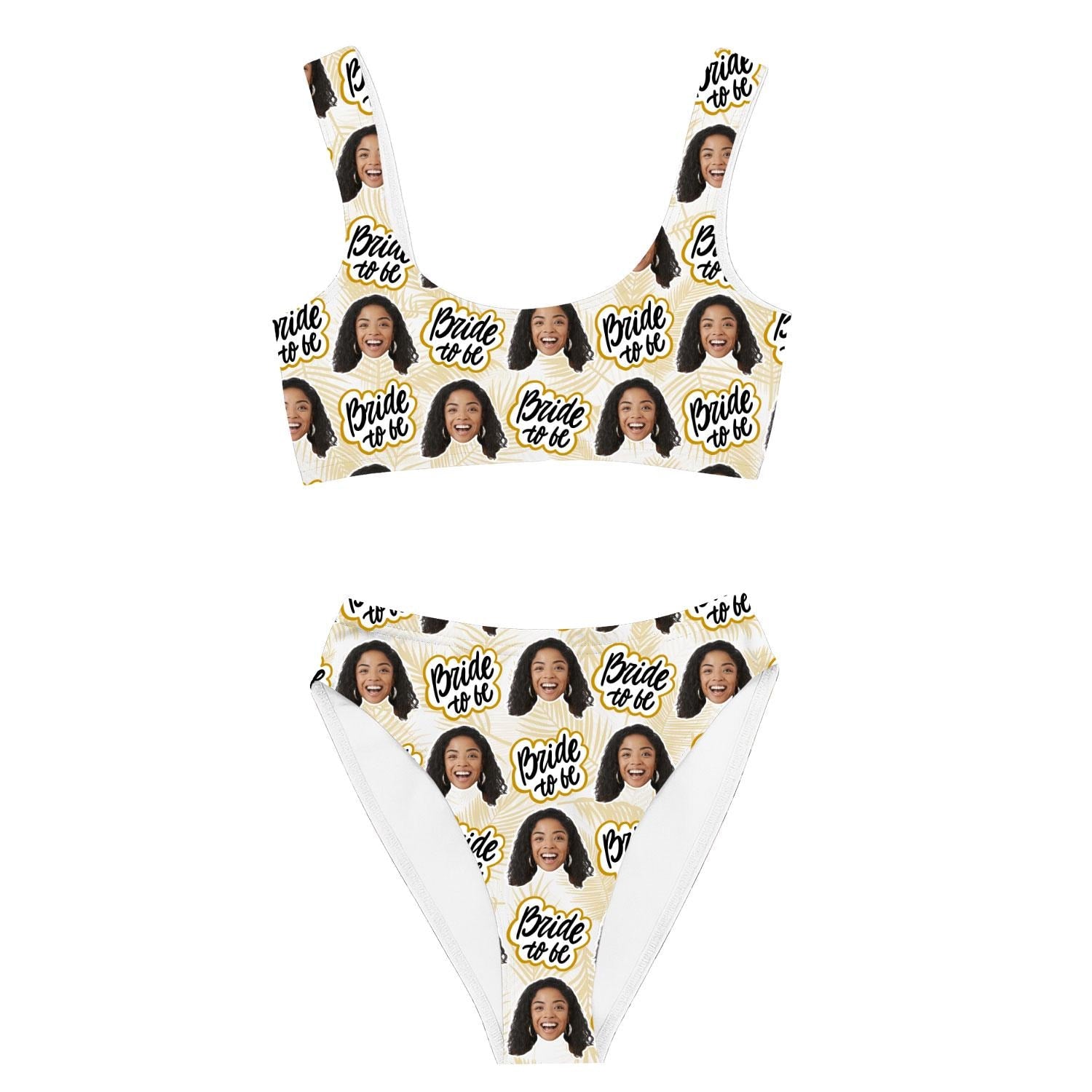 Bride To Be Custom Made Bikini Set