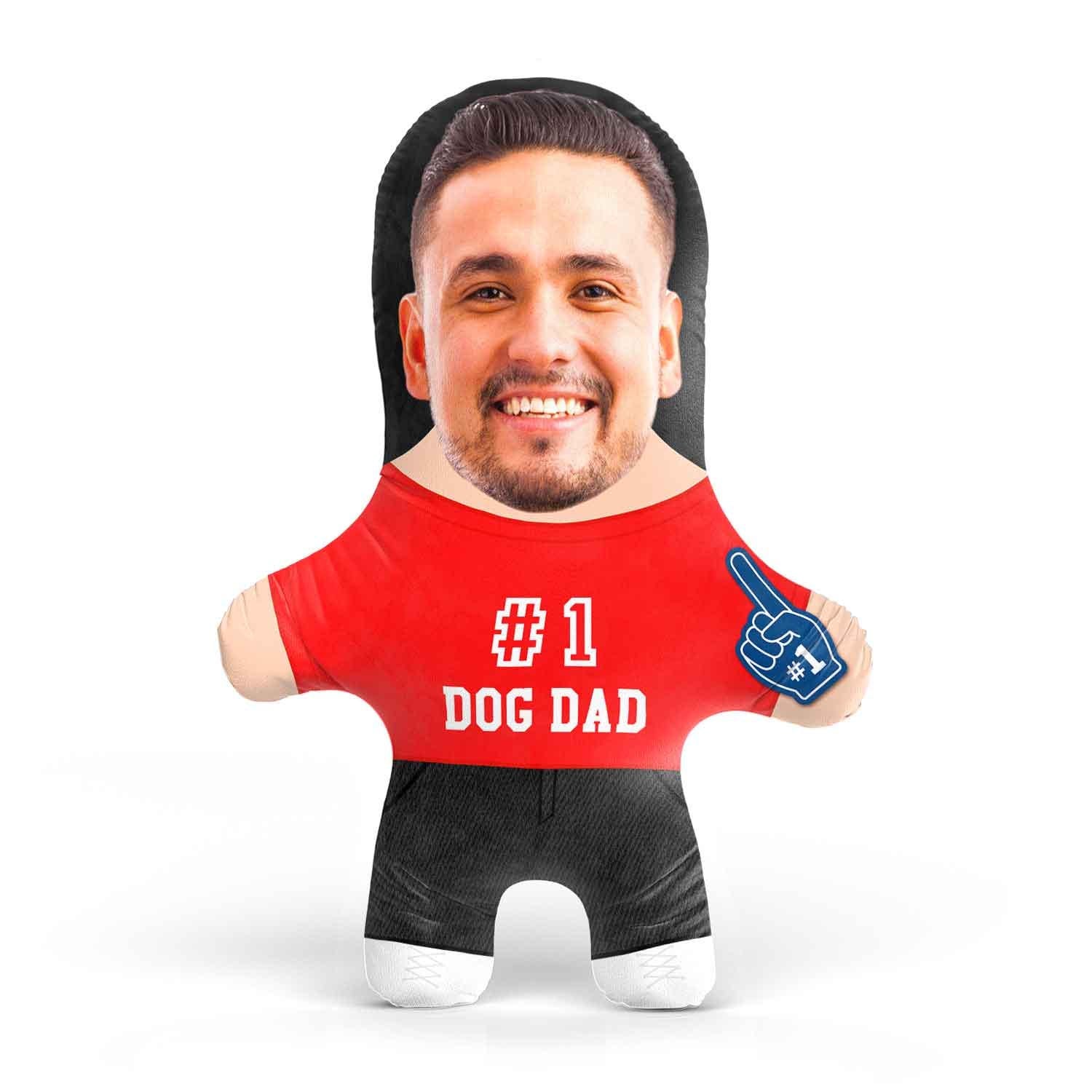 Number 1 Dog Dad Personalised Dog Toy