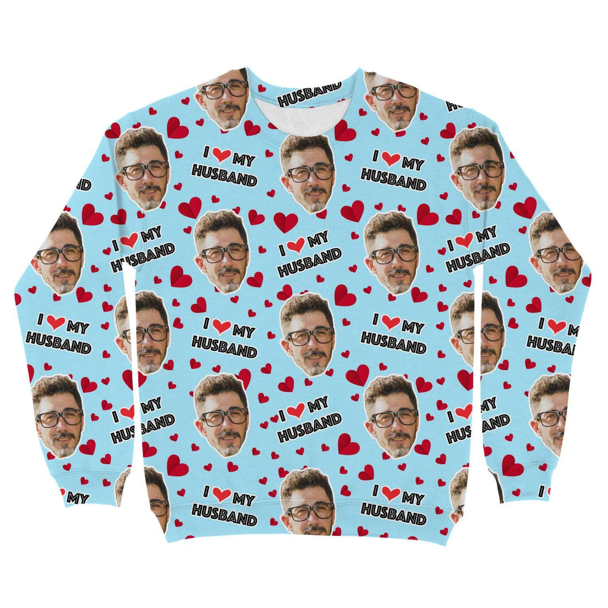 I Love My Husband Personalised Sweatshirt