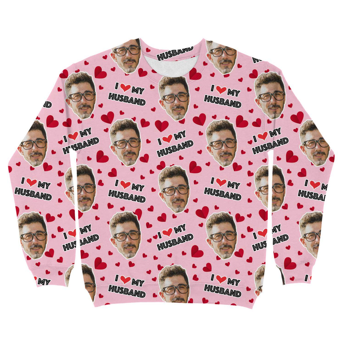 I Love My Husband Personalised Sweatshirt