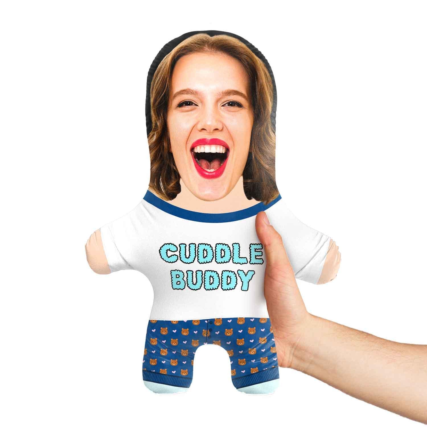 Cuddle Buddy Personalised Dog Toy | Custom Photo Dog Toy | Funny Squeaky Dog Toy