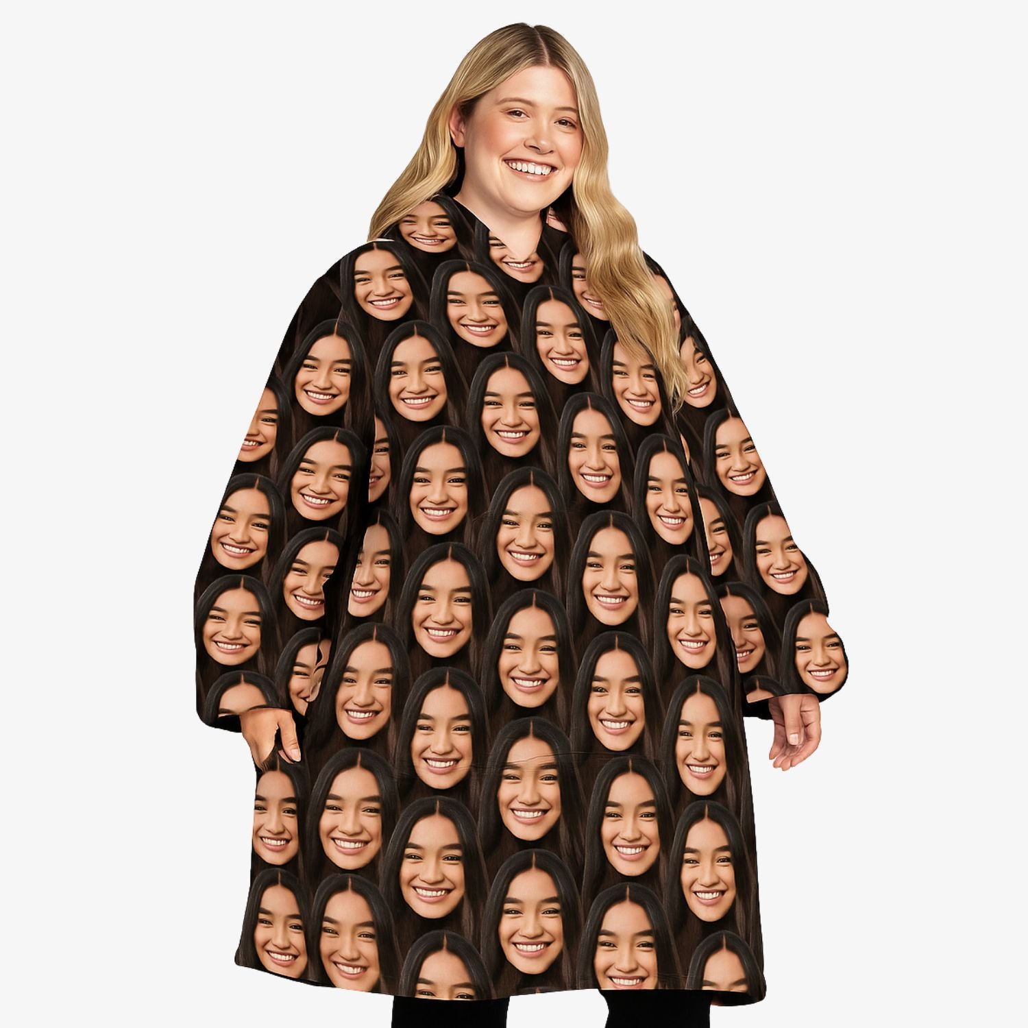 Face Mash Chillzy Hoodie Blanket