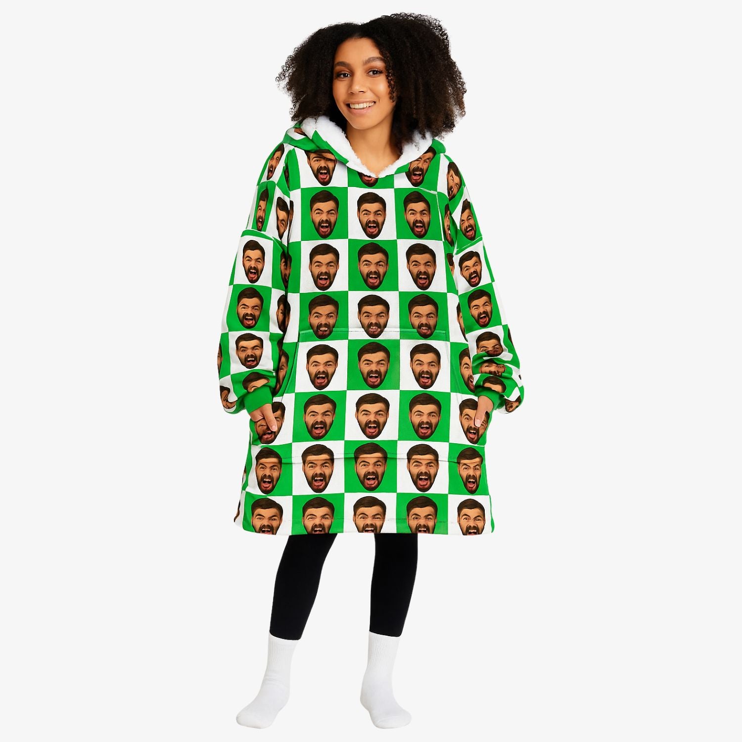 Poser Face Chillzy Hoodie Blanket