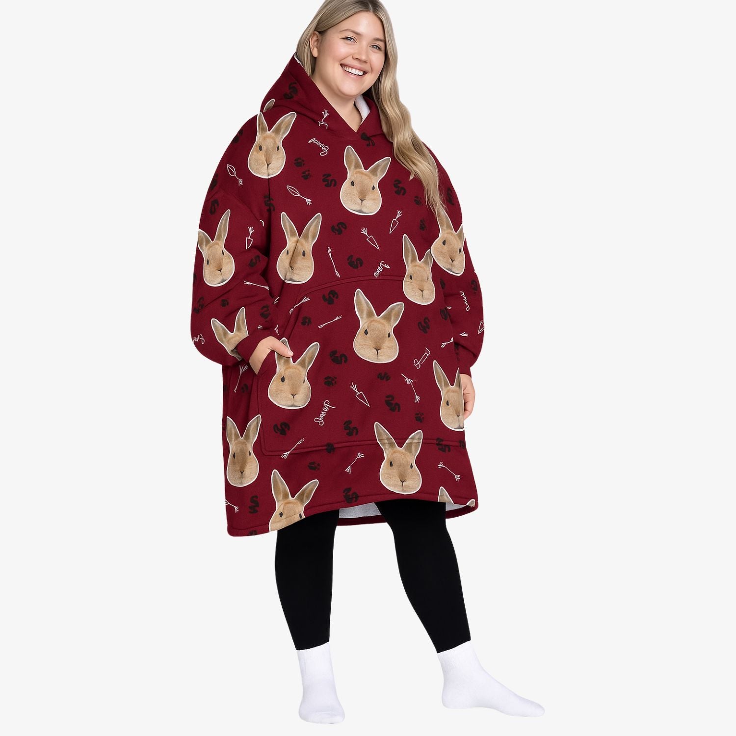 Your Rabbit Chillzy Hoodie Blanket
