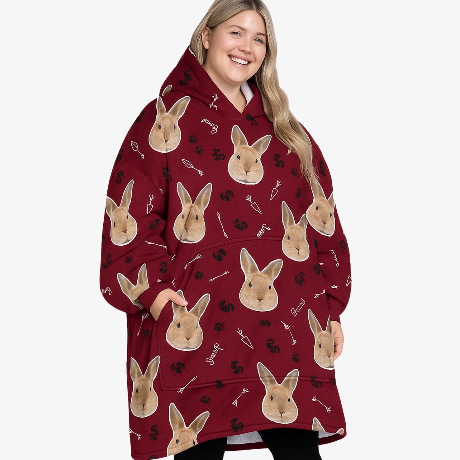 Your Rabbit Chillzy Hoodie Blanket
