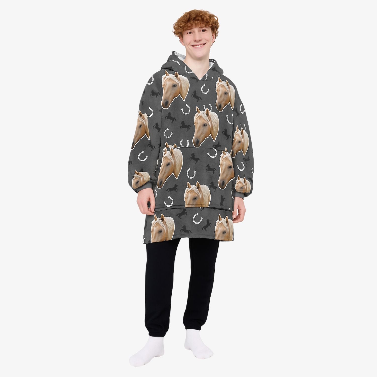 Your Horse Chillzy Hoodie Blanket
