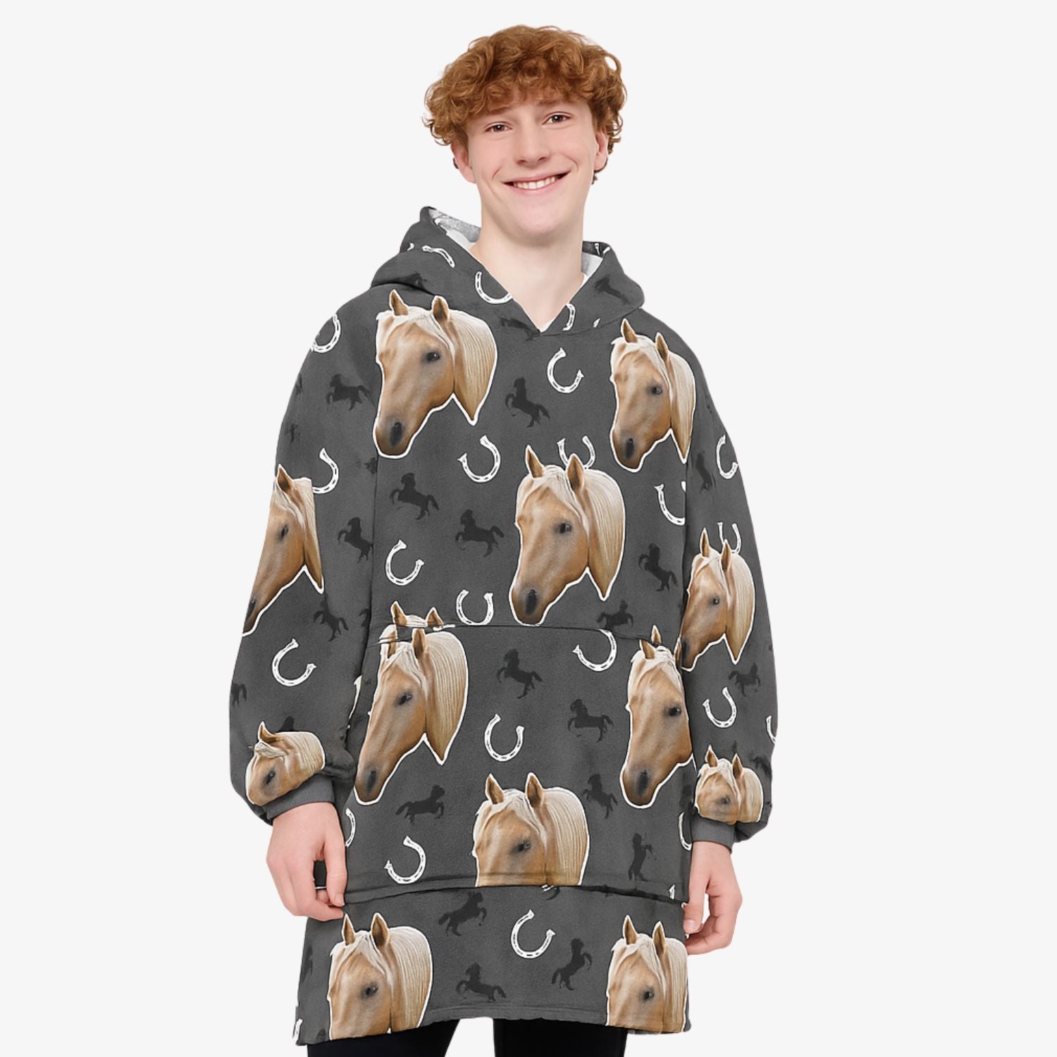 Your Horse Chillzy Hoodie Blanket
