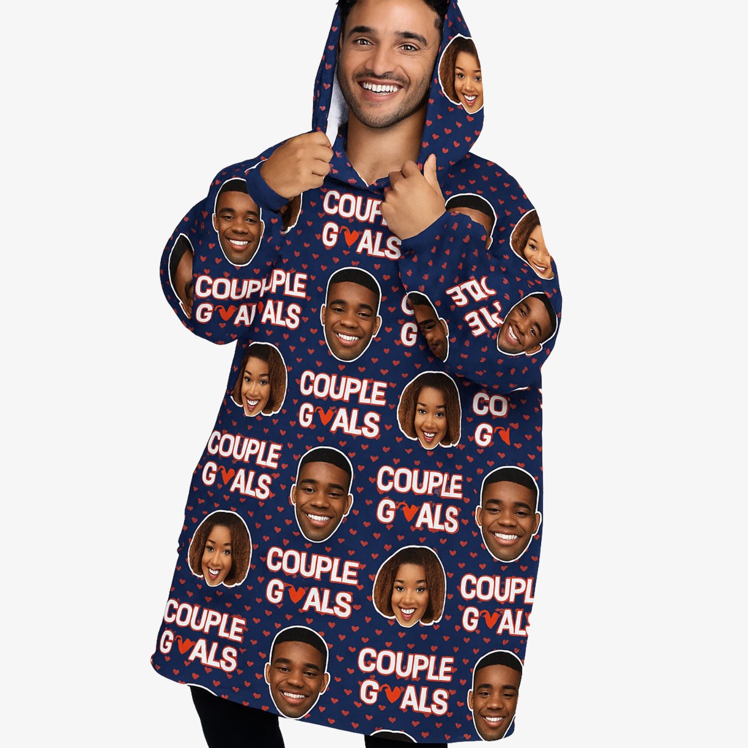 Couple Goals Chillzy Hoodie Blanket