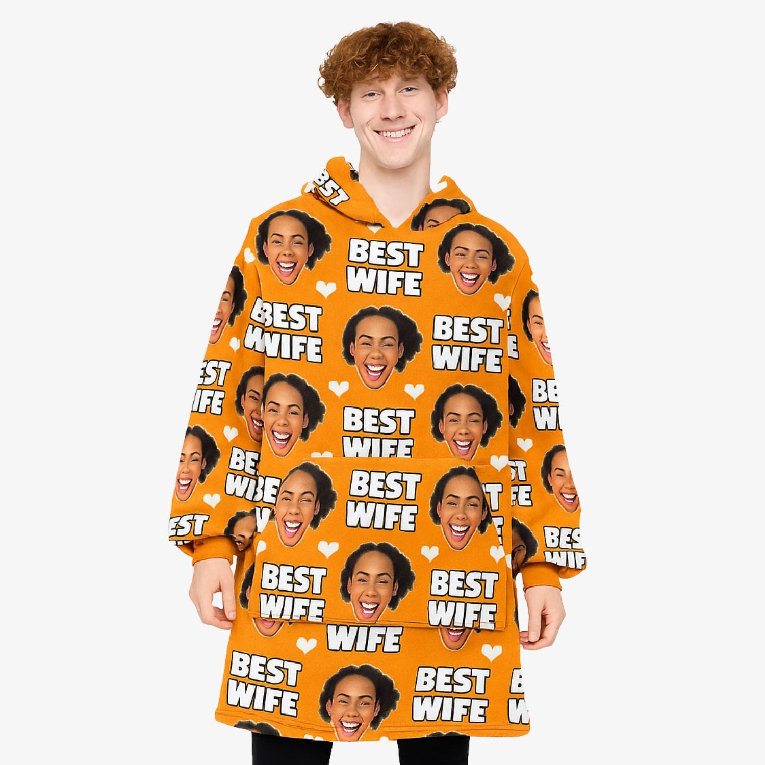 Best Wife Chillzy Hoodie Blanket