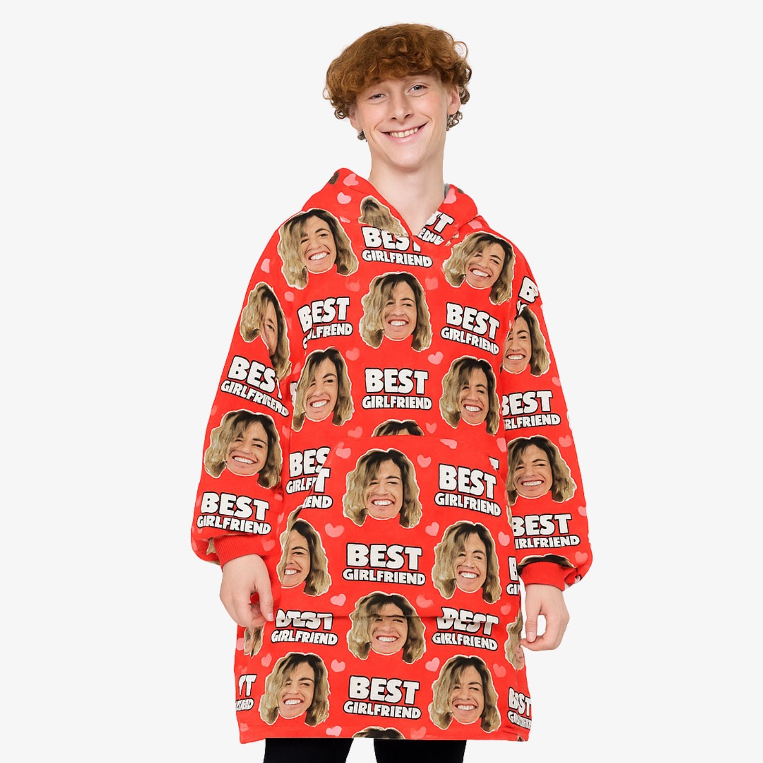 Best Girlfriend Chillzy Hoodie Blanket