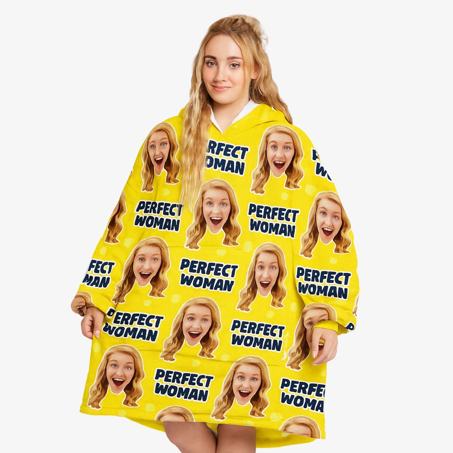 Perfect Woman Chillzy Hoodie Blanket
