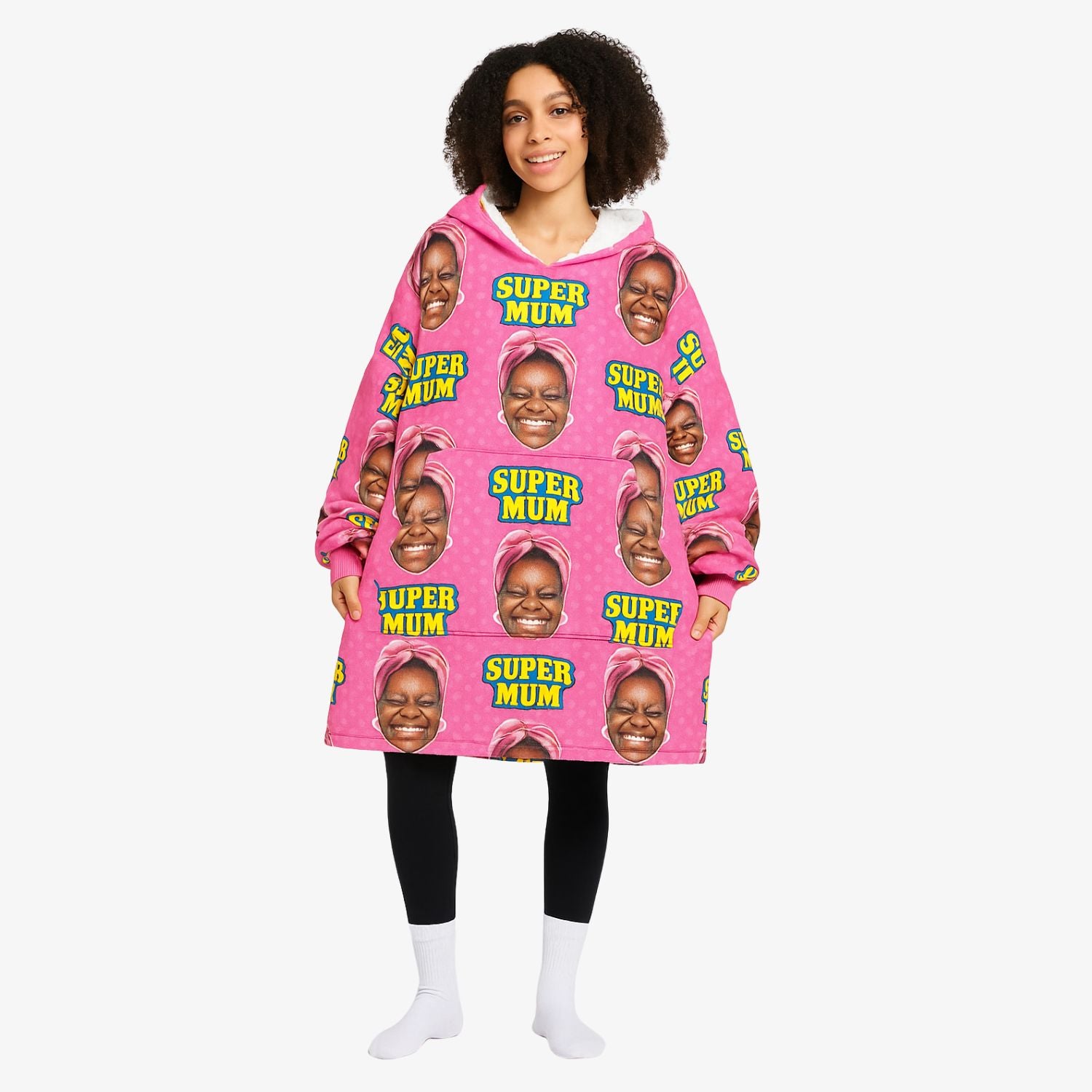 Super Mum Chillzy Hoodie Blanket
