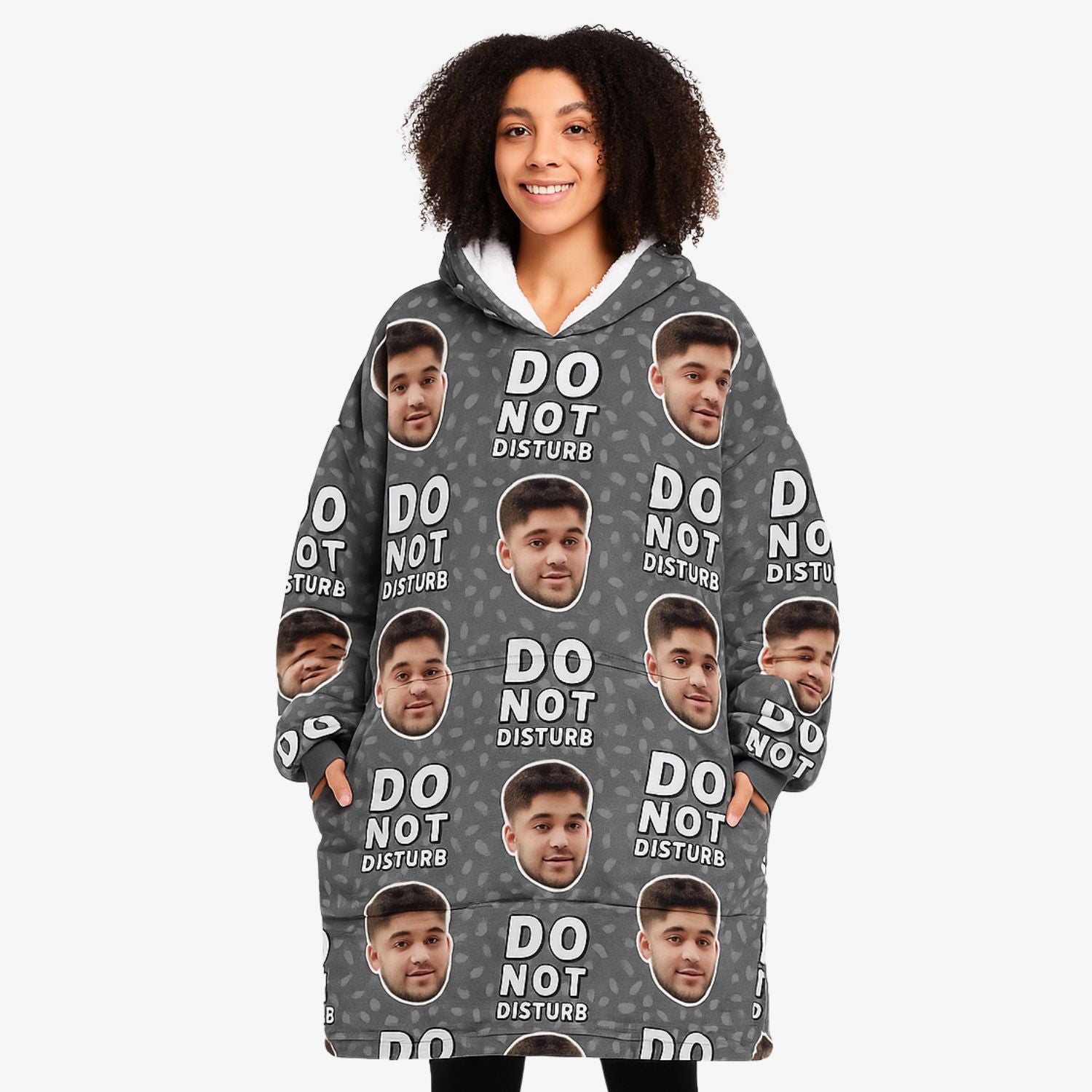 Do Not Disturb Chillzy Hoodie Blanket
