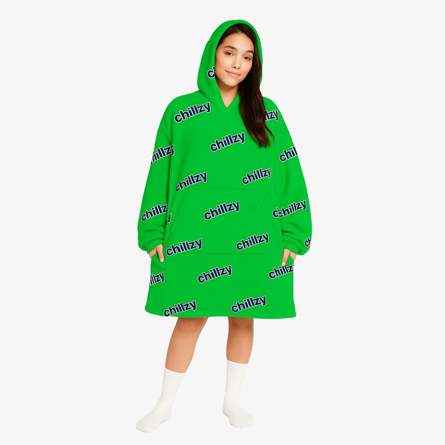 Your Logo Chillzy Hoodie Blanket
