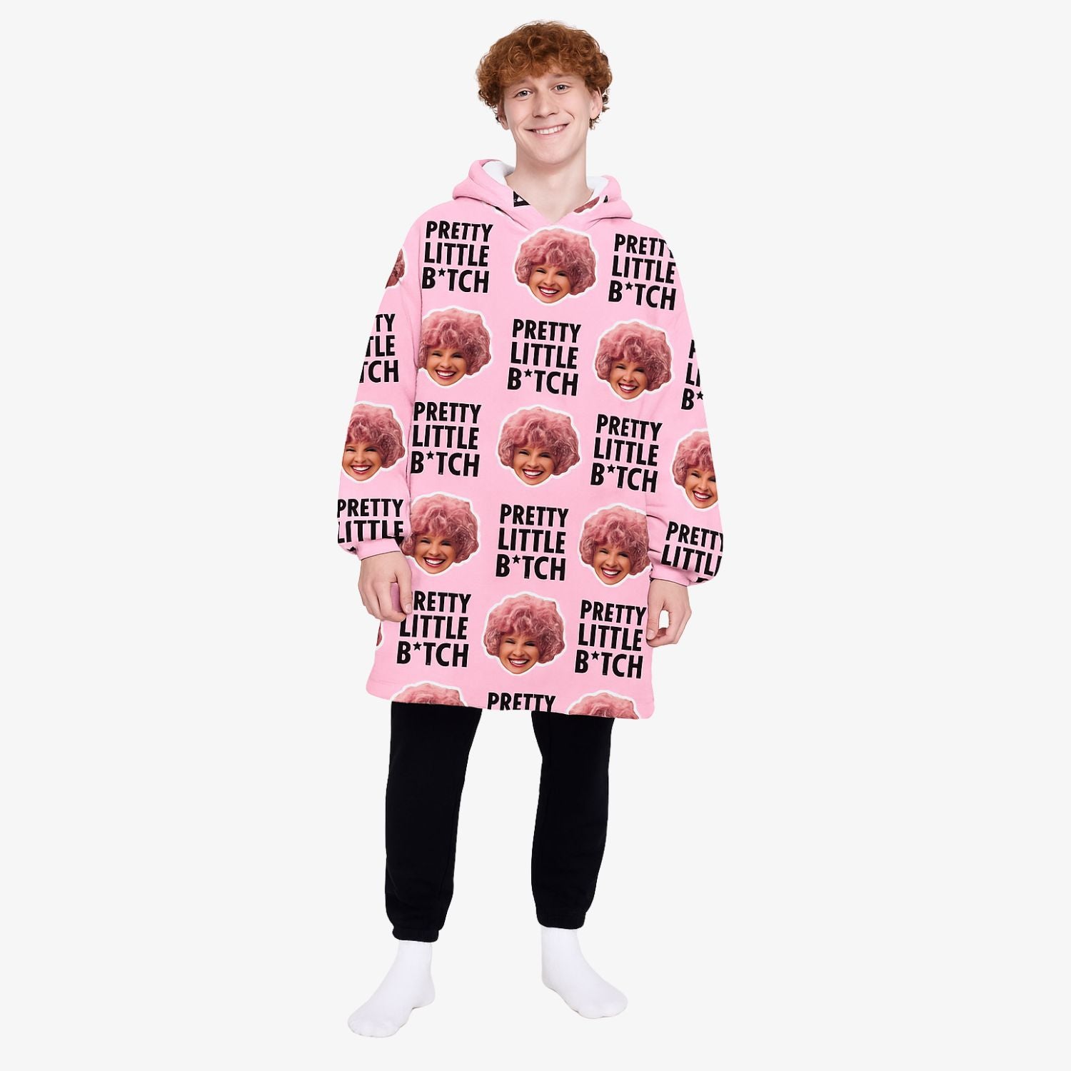 Pretty Little Bitch Hoodie Blanket
