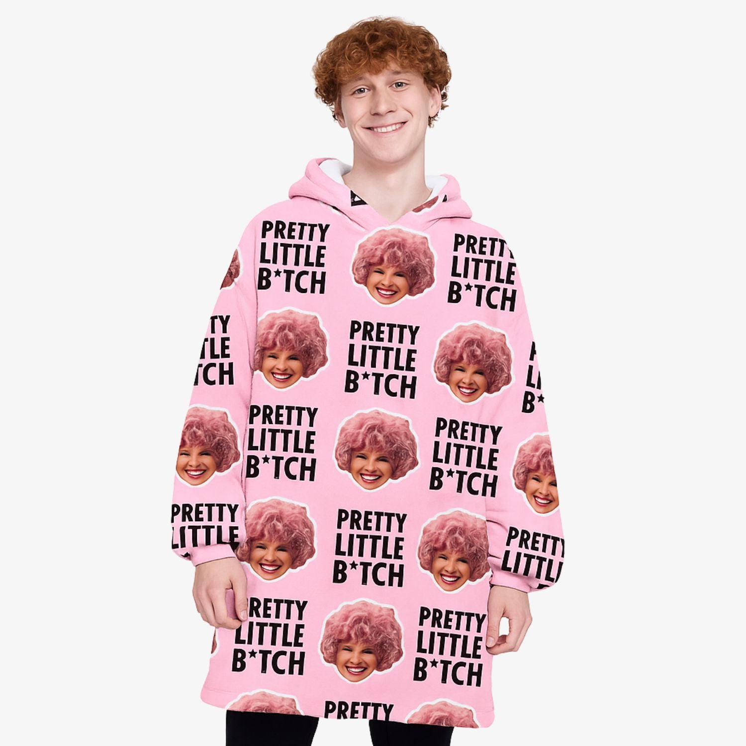Pretty Little Bitch Hoodie Blanket
