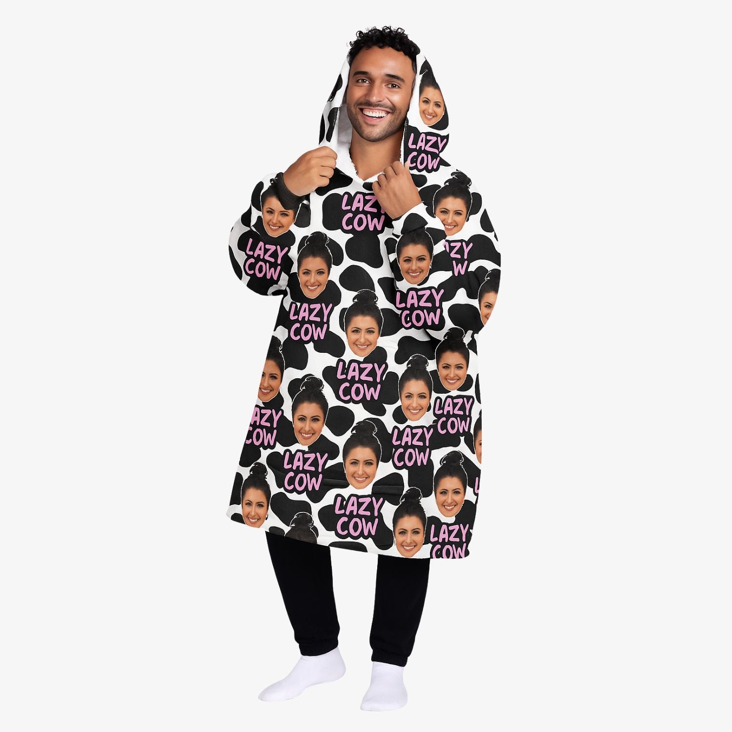 Lazy Cow Chillzy Hoodie Blanket
