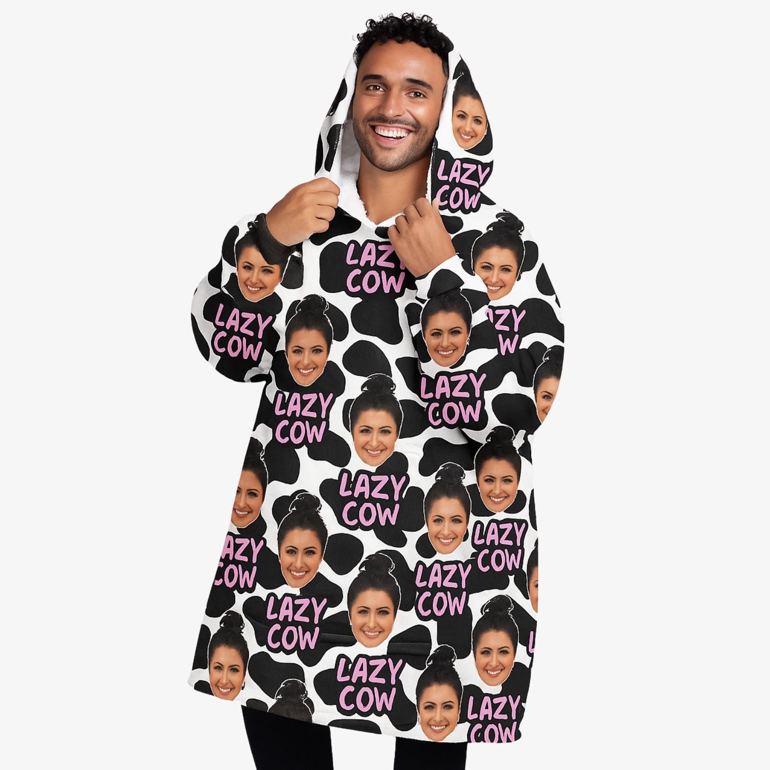 Lazy Cow Chillzy Hoodie Blanket
