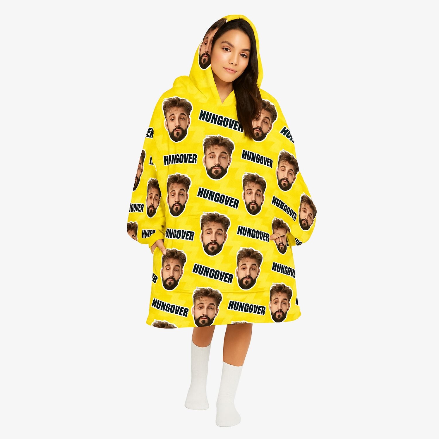 Hungover Chillzy Hoodie Blanket