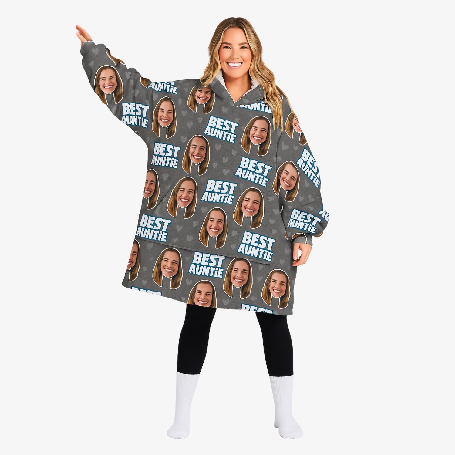 Best Auntie Hoodie Blanket