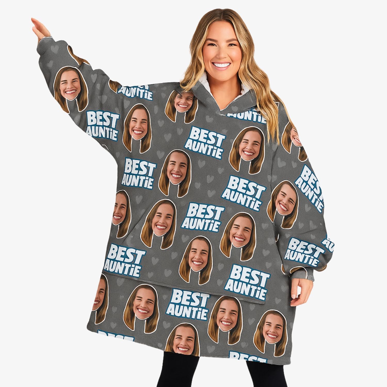 Best Auntie Hoodie Blanket