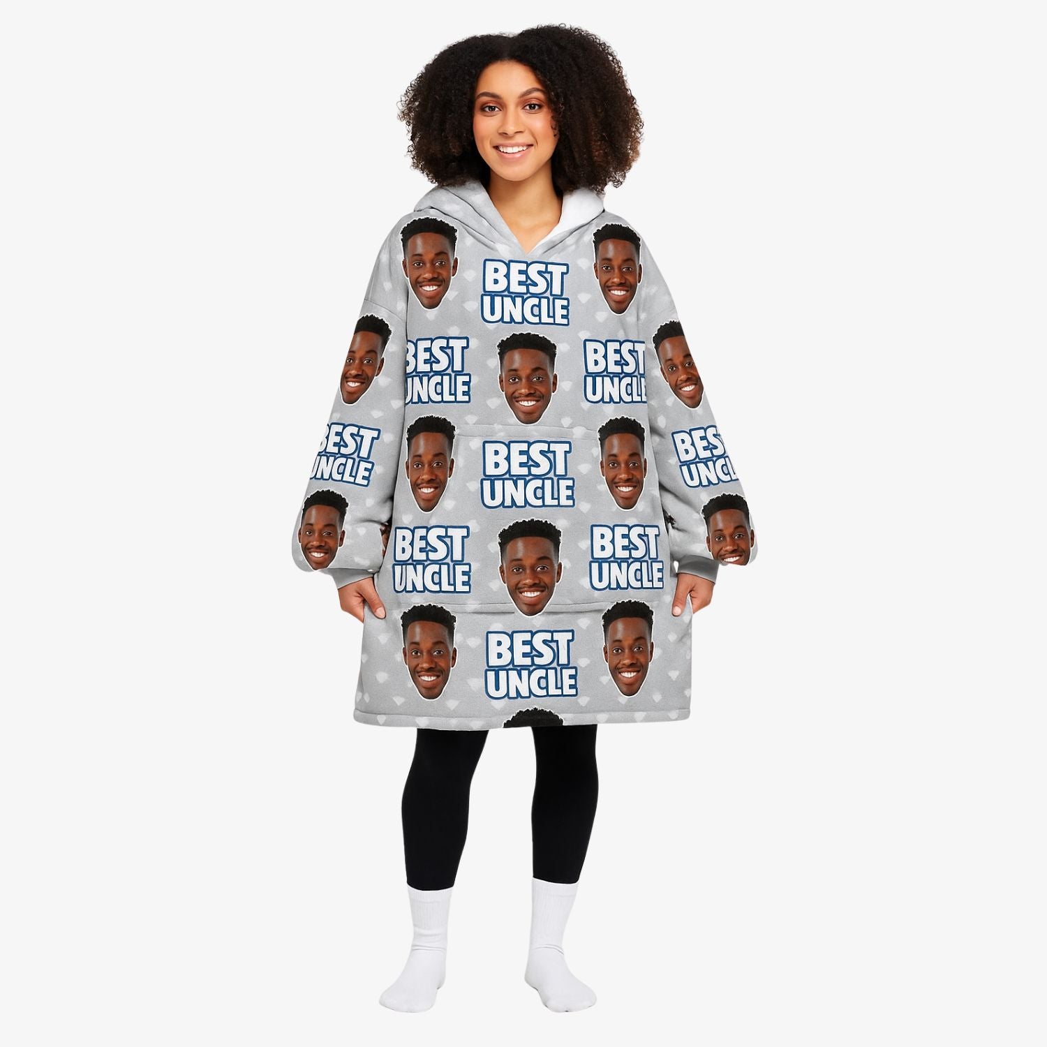 Best Uncle Hoodie Blanket