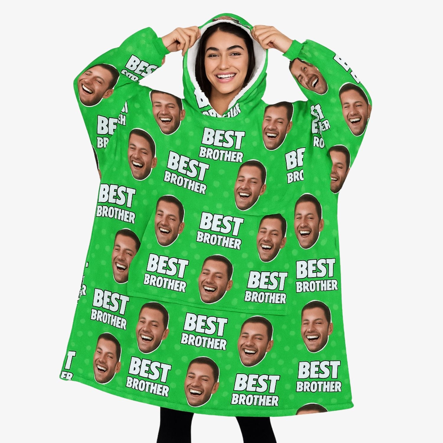 Best Brother Hoodie Blanket