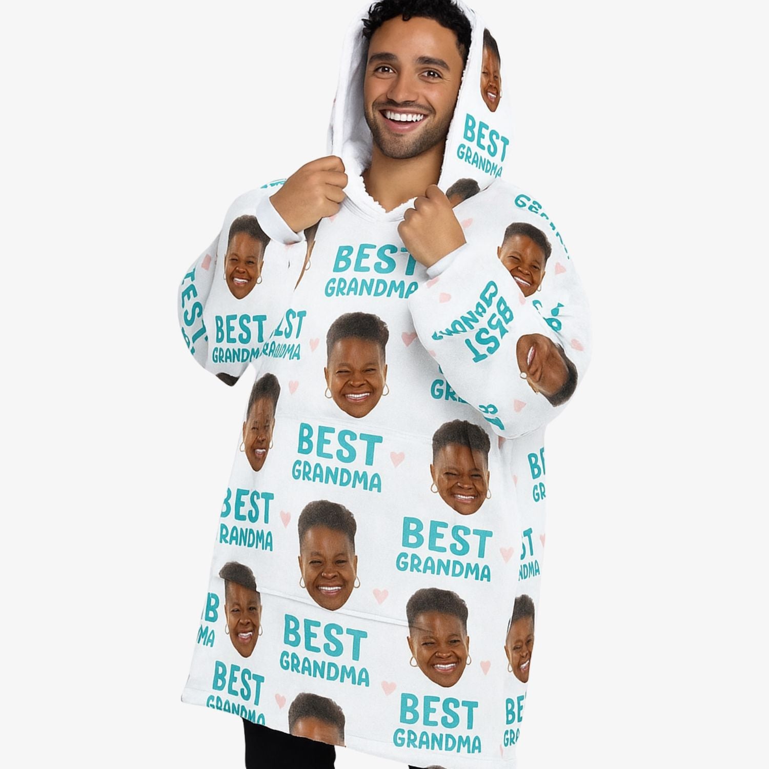 Best Grandma Hoodie Blanket